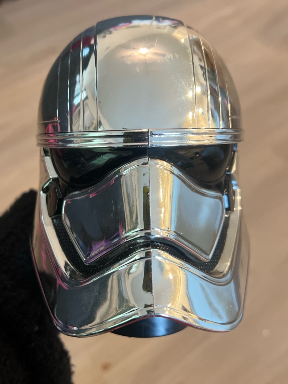 Disney Parks Captain Phasma Chrome Star Wars Mug - Black and Silver Collectible